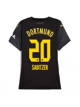 Borussia Dortmund Marcel Sabitzer #20 Zenski Gostujuci Dres 2024-25 Kratak Rukavima